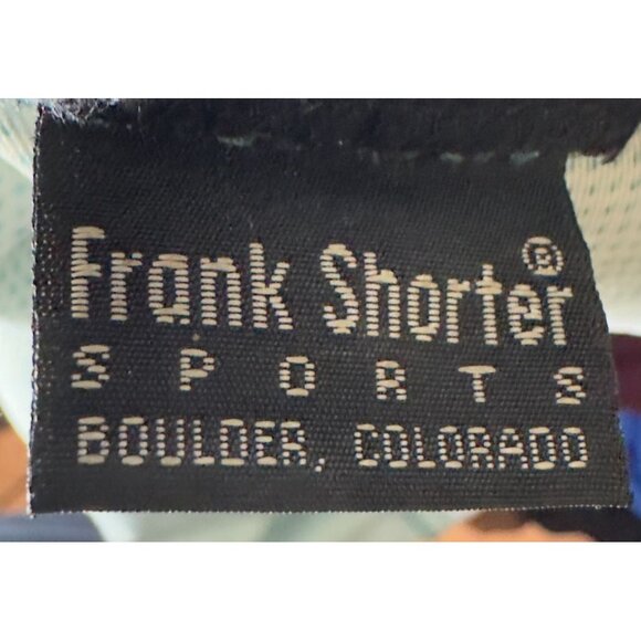 Vtg Frank Shorter Sports Jacket Men M Green Full-Zip High Collar Elastic Hem - Picture 6 of 10